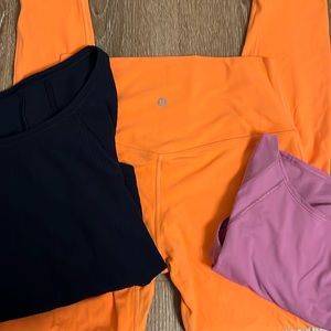 LULULEMON Bundle!!!! Two tops, one pair of leggings!